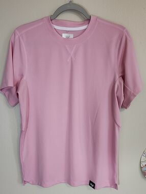 Waggle Hexcore Women's Performance Short-Sleeve Shirt/Dusty Rose/Size Small